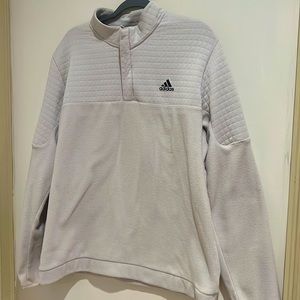 Adidas fleece half zip up